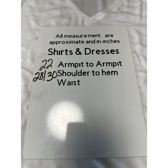 Cloth & Stone Womens White V-Neck Short Sleeve Blouse Size M - Picture 10 of 10